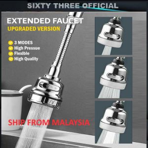 Sink Faucet Kitchen Sink Dapur Water Saving Sink Tap Faucet Nozzle 360°Swivel / Tap Extension 水龙头节水器增压花洒器
