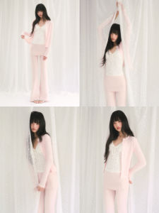 Weekend hub | Lace Hollow Knit Cardigan Female Light
