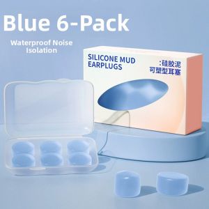 Silicone Noise Cancelling Waterproof Earplugs for Sleep