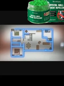 50 Years Rat Repellent Gel: Non-Toxic Rodent Control for Cats & Dogs