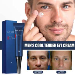 Men eyecream Krim rawatan mata khas lelaki hilangkan kedutan lingkaran gelap EAST MOON MEN’S COOL TENDER EYECREAM