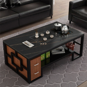 Rock Plate Modern Chinese Style Tea Table
