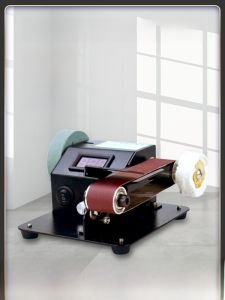Mini Electric Belt Sander Industrial Grade Polishing Grinding Machine for Home Use Knife Sharpening Sanding Machine Tool