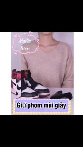 Miếng giữ phom mũi giày chống nứt da gãy xẹp và giữ dáng căng phồng nhựa mềm siêu bền