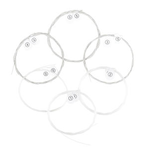 IRIN | IRIN 12 Oud Strings Set Silver-Plated Copper Alloy Nylon Strings Oud Replacement String Parts for Oud Learners and Performers