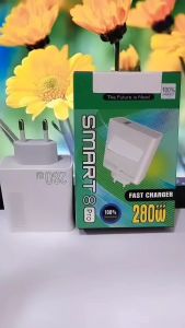 Batok Adapter HP INFNIX SMART 8 PRO 280W Fast Charger Support Fast Charging