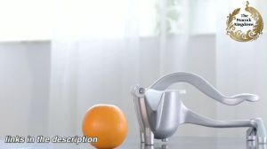 Pemerah jus Big Aluminum Alloy Juicers Hand Juicer Juice Squeezer Fruit Squeezer Juice Press Pemerah 手动压汁机榨汁器