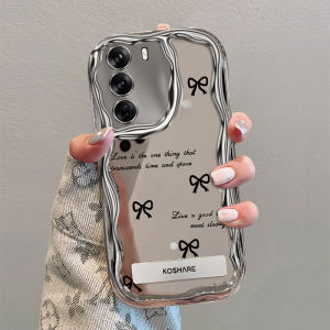 ทันสมัย เคสโทรศัพท์แบบผูกปมผีเสื้อสำหรับซีรีส์ออปโป้ รีโนฝาครอบป้องกันวัสดุซิลิโคนป้องกันการตก เรียบง่าย สไตล์สร้างสรรค์