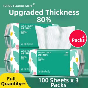 TUROU | Disposable Gentle Facial Tissues Dispensing