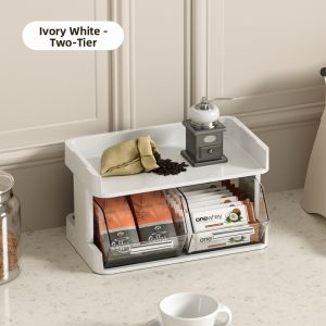 Transparent Organizer Rack Desktop