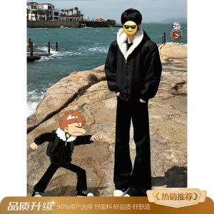 Quần Ống Loe Cleanfit Màu Đen Cho Nam Mùa Thu Đông Quần Ống Rộng Dáng Rộng Thoải Mái Thường Ngày Quần Tây