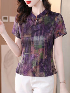 DAIXIANGFEIZI | Summer New Elegent Ramie Chinese Style Shirt
