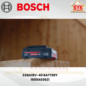 SYK Bosch Lithium-Ion Battery 4.0AH EXBA18V-40 Rechargeable Power Tools Battery 18V Bateri 1600A036Z1