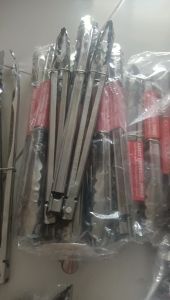 Capitan Gorengan Tahan Panas Stainless /Jepitan Makanan/Capitan Stainless Tebal Anti Karat 1 PCS
