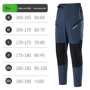 WOSAWE Nam Nữ Baggy MTB Enduro Quần Đi Xe Đạp Thoáng Khí Nhanh Khô Co Giãn Quần Xe Đạp Cho Thể Thao Ngoài Trời Đua Xuống Dốc