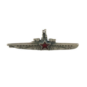 Red Star Submarine Military History Memorial Pin Brooch Vintage Military Fan Accessories Naval Enamel Pin Brooches for Men And Women