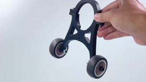 For Xiaomi 4 Pro Electric Scooter Folding Auxiliary Wheel Bracket Handstand Auxiliary Wheel Support Replacement Part Accessories