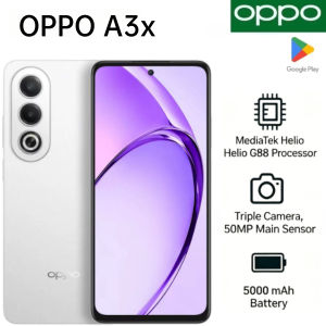 OPPO | 2026 New Global OPPO A3x Smartphone 5100mAh Big Battery 45W Fast Charging 6.67 Inch 120Hz Smooth Display for Daily Entertainment