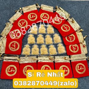 Sỉ Combo 10 Ông Thần Tài Kèm Túi Nhung Phúc - Lộc May Mắn