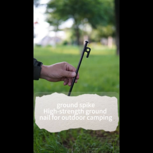 Camping Hammer & 30cm Tent Stakes Set - Versatile Camping Must-Have for Outdoor Scenarios