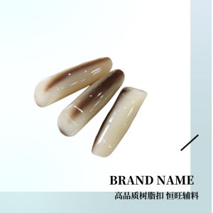 Trendy Resin Button Sheep Cashmere Coat Windbreaker Small Fragrance Style Irregular Button Home Sewing DIY Accessories