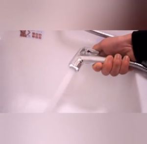 Bộ vòi xịt bồn cầu (toilet) mạ Crom