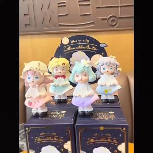 OKK Life Stop(Z01)*พร้อมส่งในไทย*WaKuWaKu Lilian Catch the Star Blind Box น่ารักของขวัญตกแต่งบ้านเดสก์ทอป