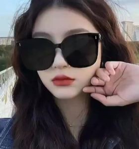 Penghantaran dari China [2025] Tiga Titik Kecil Baru GM Siri Cermin Mata Hitam Bingkai Besar Wanita Mewah Bingkai Cermin Mata Kelihatan Kurus Fesyen Cermin Mata Hitam Anti-Ultraviolet 3.1