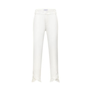 TTYGJ | Slimming Breathable Waterproof Golf Pants for Women with Pleats and Side Slits Mid-rise Ankle Length