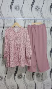 pakaian wanita muslimah oneset shakila kekinian