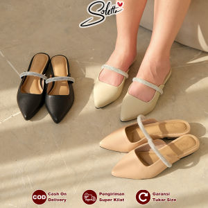 Soletta Sandal - Emma Sandal Wanita Heels 3 Cm