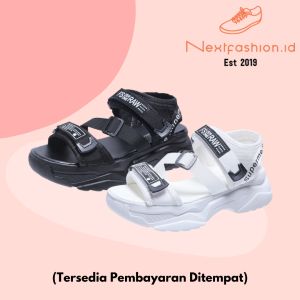 Sandal Wedges Sepatu Wanita Premium S-14 Nextfashion