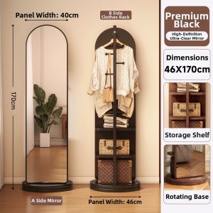 Full Length Standable Moveable Dressing Mirror