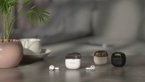 Tai Nghe Bluetooth 5.3 Vention True Wireless Chống Ồn ENC AI Cảm Ứng Chạm Âm Thanh Hi-Fi Pin Tới 22 Giờ - Thiết Kế Hộp Trong Suốt - Phù Hợp Học Tập Làm Việc