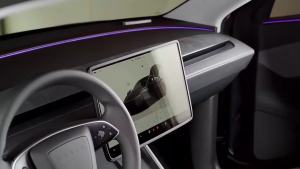 for Tesla Model Y L Juniper 2026 16inch Center Console Screen Protection Frame Strip White Screen Edge Protector TSL YL Standard