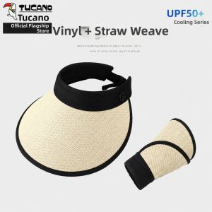 TUCANO | Sun Protection UV Blocker Wide Brim Foldable Air-top Straw Hat