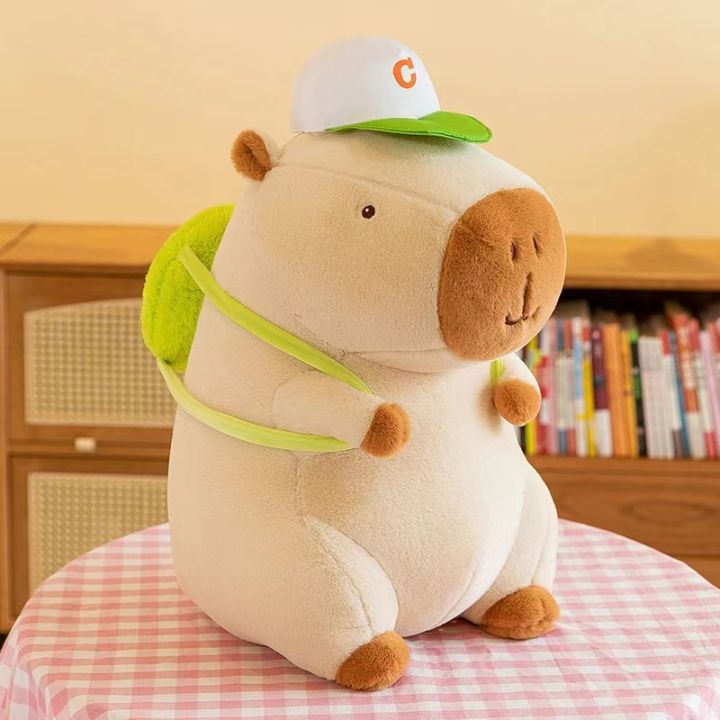 23cm Capybara Plush Simulation Capibara Anime Fluffty Toy Cute Doll