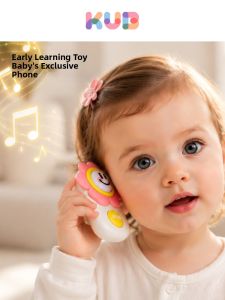KUB | Baby Educational Toy Phone Teething 0-1 Year