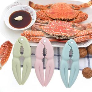Multifunction Lobster Crab Claws Sheller Walnut Nut Clip Sea Food Tool Crab Pliers Shell Opener