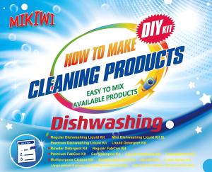 MIKIWI 18L CLEANER DIY DISHWASHING LIQUID KIT Household Cleaning Soap Easy Removal Oil Stains
