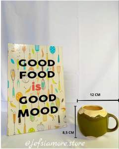 [ READY ] - Cangkir Satuan Motif Mug Kelapa Keramik / Kado Unik / Hampers Cantik / Gelas Lucu / Cangkir Cantik / Set Teko Murah / Cangkir Kopi / Cangkir Teh / Souvenir