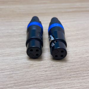 Rắc canon XLR hàn dây chân đồng