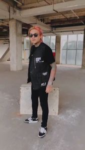 BNY Rompi Pria Dewasa Anti Angin Motor Future Brand Indigo