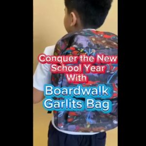 Boardwalk Garlits Kids Boys Backpack With Hero Graphics