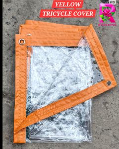 Transaprent trapal TARPS 4x5 6x5 6x4 feet TRICYCLE COVER WITH ROPE HEAVY DUTY| PANANGGA SA ULAN harap makapal matibay