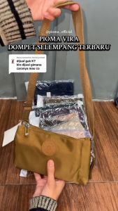 Grosiran Omygoose Pioma Vira Tas Selempang Wanita / Tas Bahu / Tas Hp Selempang 2 Res / Tas nylon / Sling Bag Polos