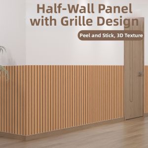 TAISEN | Chân Tường 3D Gỗ Dán Tự Dính Chống Nước và Chống Ẩm