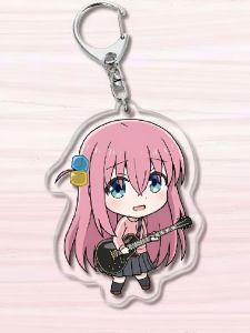 Acrylic Keychain BOCCHI the ROCK! Solo Pendant Gift Jewelry Isolated Rock Subject Matter Anime Cartoon Collectible Toy