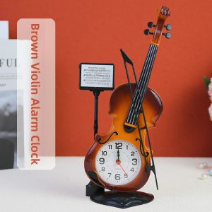 Modern Minimalist KT Cat Alarm Clock Bedroom Wake up Timepiece Personalized Decorative Item Student Alarm Clock Creative