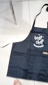 The Best Chef Men and Women Waterproof and Oil-proof Adjustable Apron Kitchen Home Work Apron